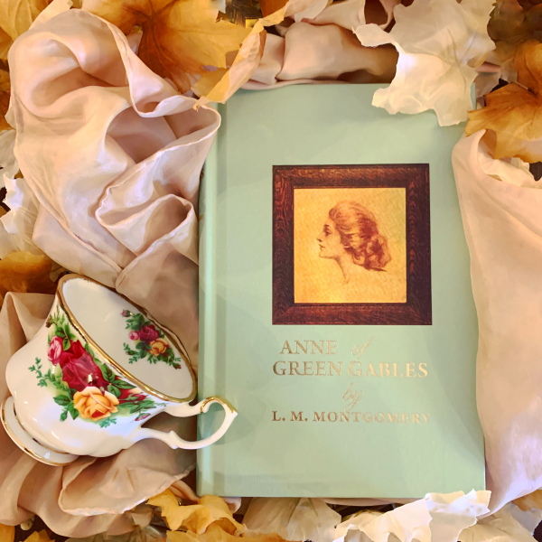 A reproduction of a first-edition Anne of Green Gables