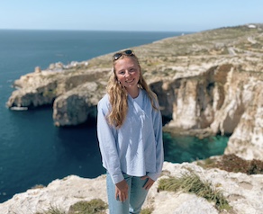 UPEI student Alexa MacKinley in Malta
