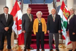 Order of PEI recipients at Government House