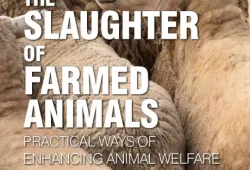 Front cover of The Slaughter of Farmed Animals: Practical ways of enhancing animal welfare