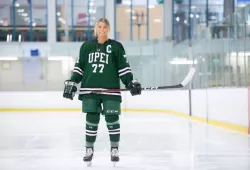 Lexie Murphy, a forward with and captain of UPEI Women’s Hockey, is nominated for Synergy Fitness & Nutrition Intercollegiate Female Athlete of the Year