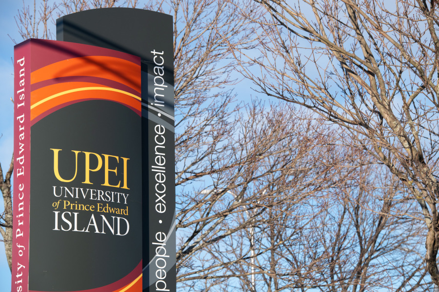 photo of UPEI sign 