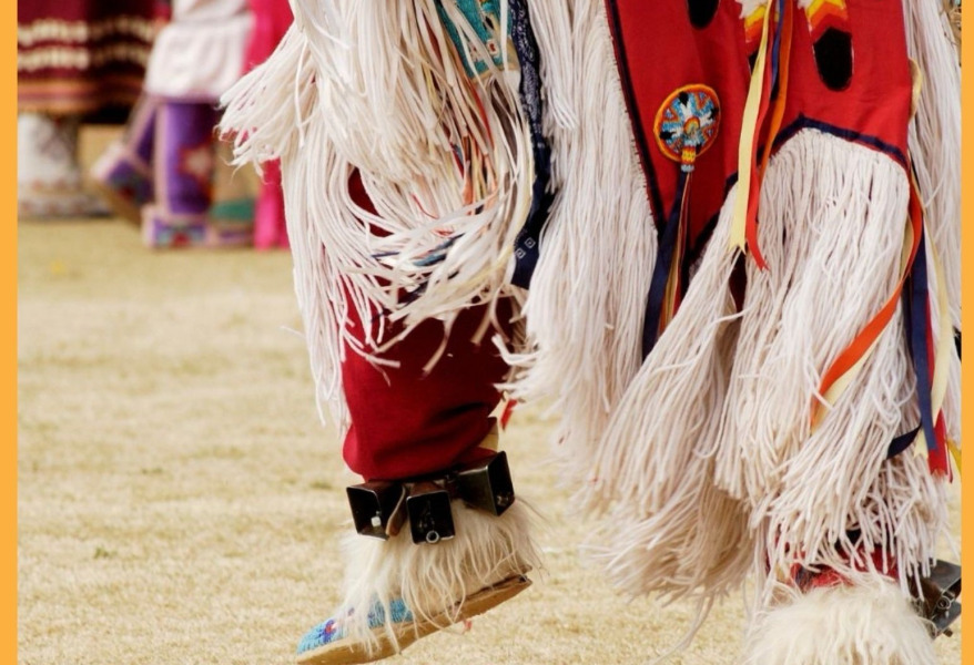 Indigenous dancer