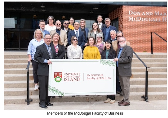 Members of the McDougall Faculty of Business