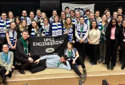 UPEI Faculty of Sustainable Design Engineering students competed at the 2025 Atlantic Engineering Competition held at Université de Moncton, New Brunswick.