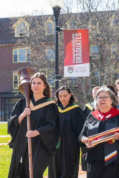 UPEI's academic procession