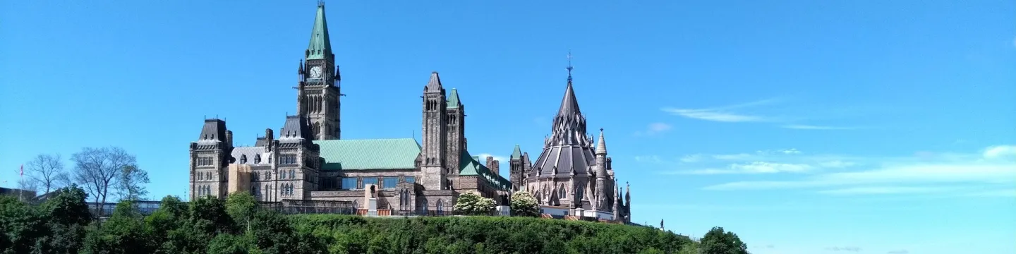 Parliament Hill in Ottawa, Ontario