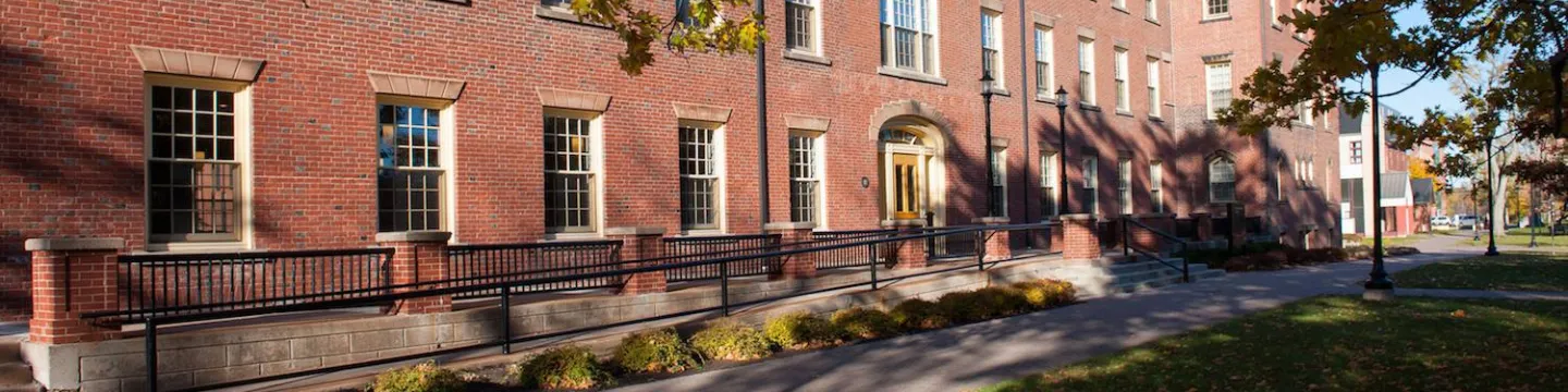 exterior of main building, upei campus