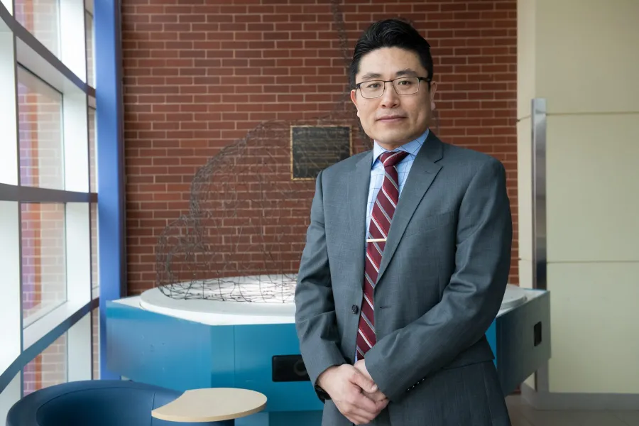 UPEI climate researcher and professor Dr. Xander Wang